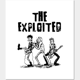 One show of The Exploited Posters and Art